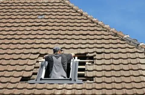 Pose de velux - Chouppes